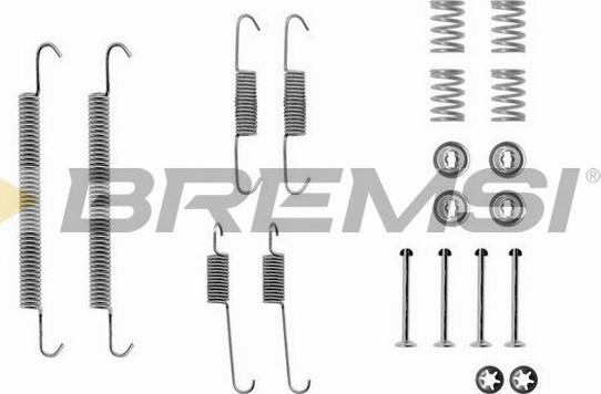 Bremsi SK0707 - Kit accessori, Ganasce freno autozon.pro