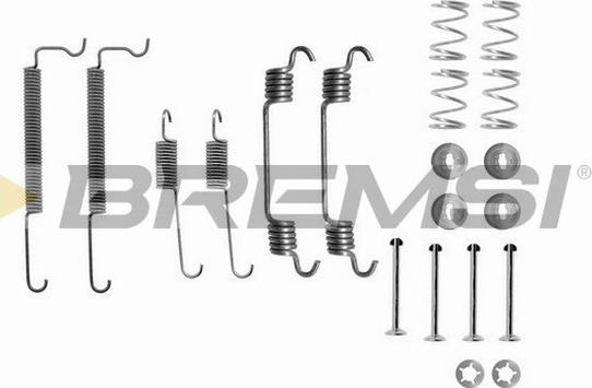 Bremsi SK0710 - Kit accessori, Ganasce freno autozon.pro