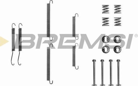 Bremsi SK0713 - Kit accessori, Ganasce freno autozon.pro