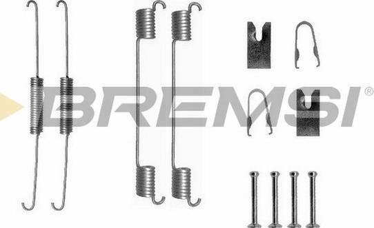 Bremsi SK0781 - Kit accessori, Ganasce freno autozon.pro