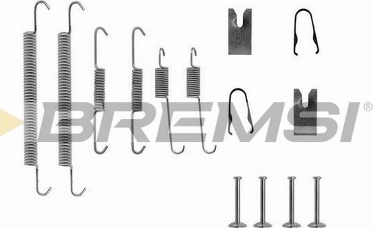 Bremsi SK0771 - Kit accessori, Ganasce freno autozon.pro