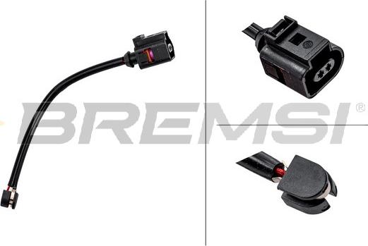 Bremsi WI0406 - Contatto segnalazione, Usura past. freno / mat. d'attrito autozon.pro