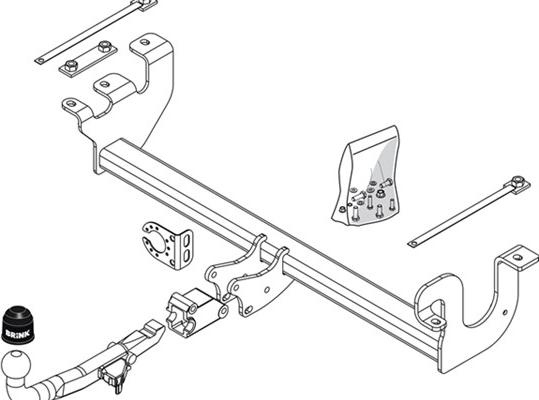 Brink 455900 - Gancio traino autozon.pro