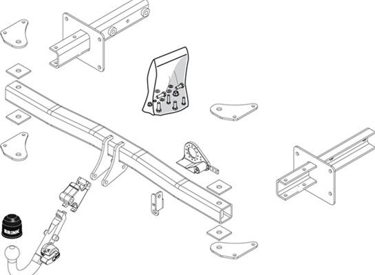 Brink 461700 - Gancio traino autozon.pro