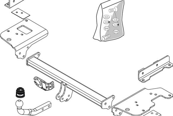 Brink 430200 - Gancio traino autozon.pro