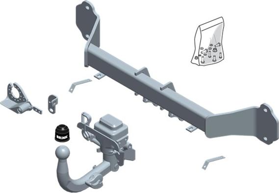 Brink 586200 - Gancio traino autozon.pro