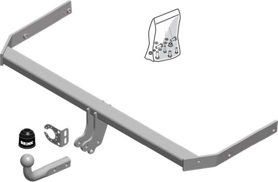 Brink 575400 - Gancio traino autozon.pro