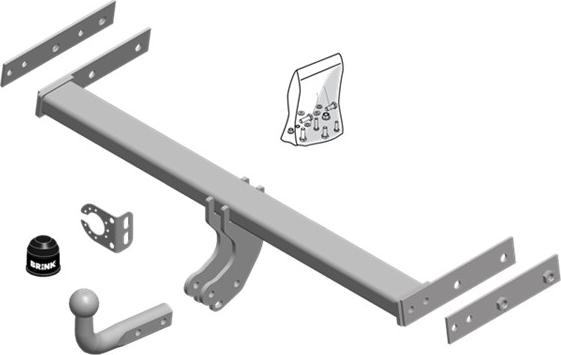 Brink 604500 - Gancio traino autozon.pro