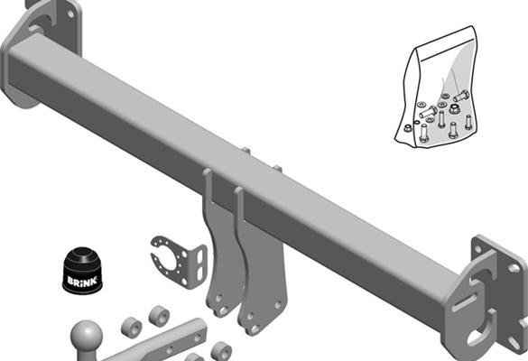 Brink 605800 - Gancio traino autozon.pro