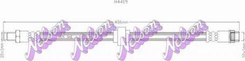 Brovex-Nelson H4419 - Flessibile del freno autozon.pro