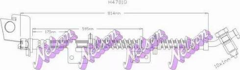 Brovex-Nelson H4701Q - Flessibile del freno autozon.pro