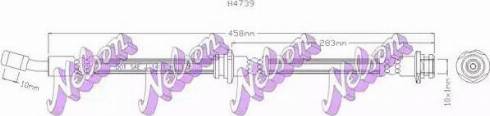 Brovex-Nelson H4739 - Flessibile del freno autozon.pro