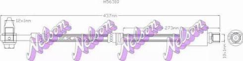 Brovex-Nelson H5631Q - Flessibile del freno autozon.pro