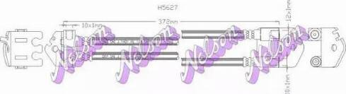 Brovex-Nelson H5627 - Flessibile del freno autozon.pro