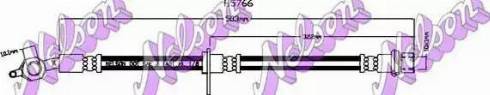 Brovex-Nelson H5766 - Flessibile del freno autozon.pro