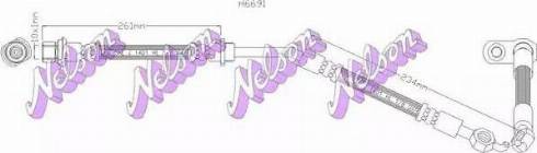 Brovex-Nelson H6691 - Flessibile del freno autozon.pro