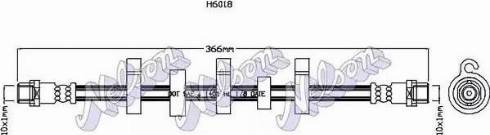 Brovex-Nelson H6018 - Flessibile del freno autozon.pro