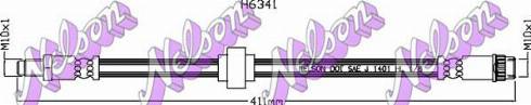 Brovex-Nelson H6341 - Flessibile del freno autozon.pro