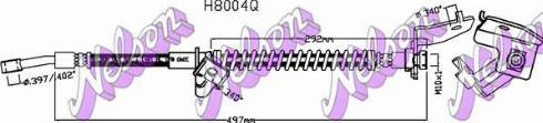 Brovex-Nelson H8004Q - Flessibile del freno autozon.pro