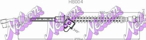 Brovex-Nelson H8004 - Flessibile del freno autozon.pro