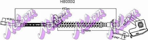 Brovex-Nelson H8000Q - Flessibile del freno autozon.pro