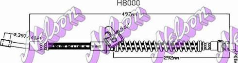 Brovex-Nelson H8000 - Flessibile del freno autozon.pro