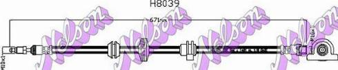 Brovex-Nelson H8039 - Flessibile del freno autozon.pro