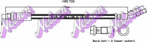 Brovex-Nelson H8170Q - Flessibile del freno autozon.pro