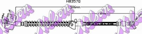 Brovex-Nelson H8357Q - Flessibile del freno autozon.pro