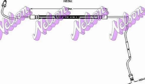 Brovex-Nelson H8361 - Flessibile del freno autozon.pro
