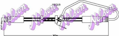 Brovex-Nelson H8319 - Flessibile del freno autozon.pro