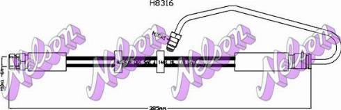 Brovex-Nelson H8316 - Flessibile del freno autozon.pro