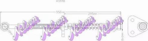 Brovex-Nelson H3978 - Flessibile del freno autozon.pro