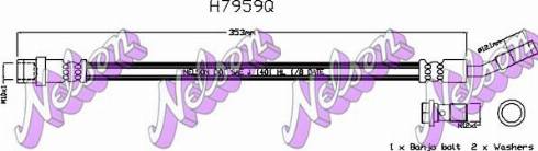 Brovex-Nelson H7959Q - Flessibile del freno autozon.pro