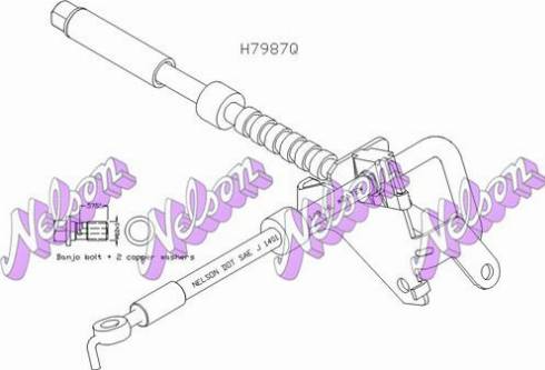 Brovex-Nelson H7987Q - Flessibile del freno autozon.pro