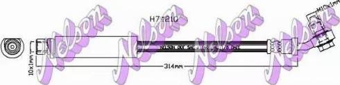 Brovex-Nelson H7421Q - Flessibile del freno autozon.pro