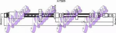 Brovex-Nelson H7589 - Flessibile del freno autozon.pro