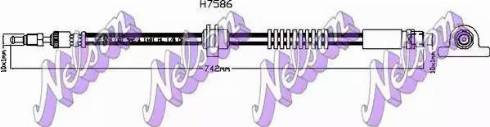 Brovex-Nelson H7586 - Flessibile del freno autozon.pro