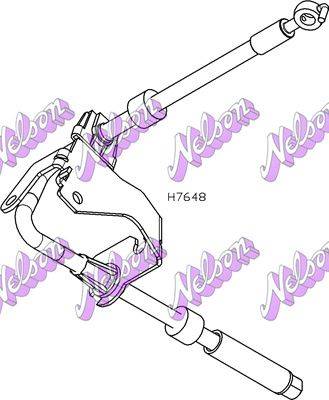 Brovex-Nelson H7648 - Flessibile del freno autozon.pro