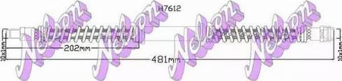 Brovex-Nelson H7612 - Flessibile del freno autozon.pro