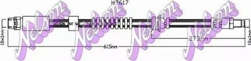 Brovex-Nelson H7617 - Flessibile del freno autozon.pro