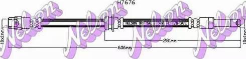 Brovex-Nelson H7676 - Flessibile del freno autozon.pro