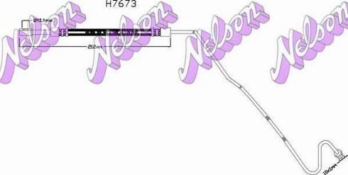 Brovex-Nelson H7673 - Flessibile del freno autozon.pro