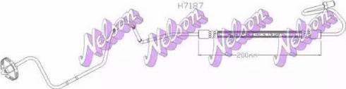 Brovex-Nelson H7187 - Flessibile del freno autozon.pro