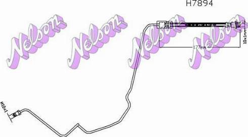 Brovex-Nelson H7894 - Flessibile del freno autozon.pro