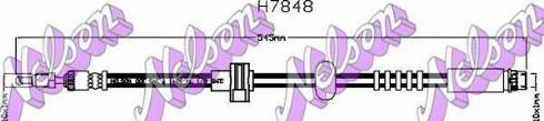 Brovex-Nelson H7848 - Flessibile del freno autozon.pro