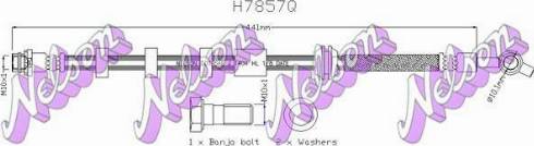 Brovex-Nelson H7857Q - Flessibile del freno autozon.pro