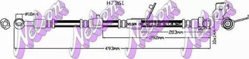 Brovex-Nelson H7361 - Flessibile del freno autozon.pro