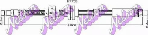 Brovex-Nelson H7758 - Flessibile del freno autozon.pro