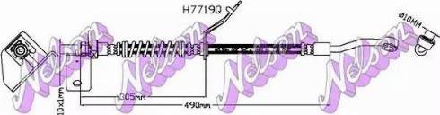 Brovex-Nelson H7719Q - Flessibile del freno autozon.pro